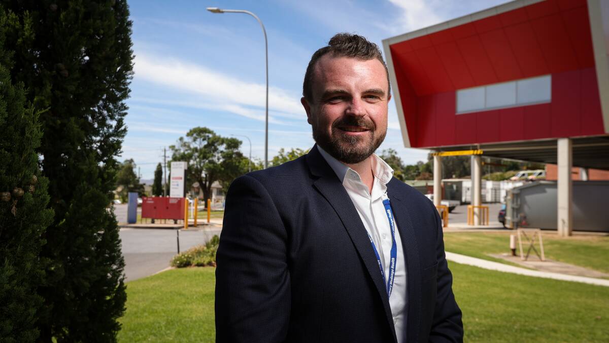 Albury Wodonga Health board chair Jonathan Green has called for community-wide support to assist in ensuring new staff feel accommodated in the Twin Cities. Picture by James Wiltshire