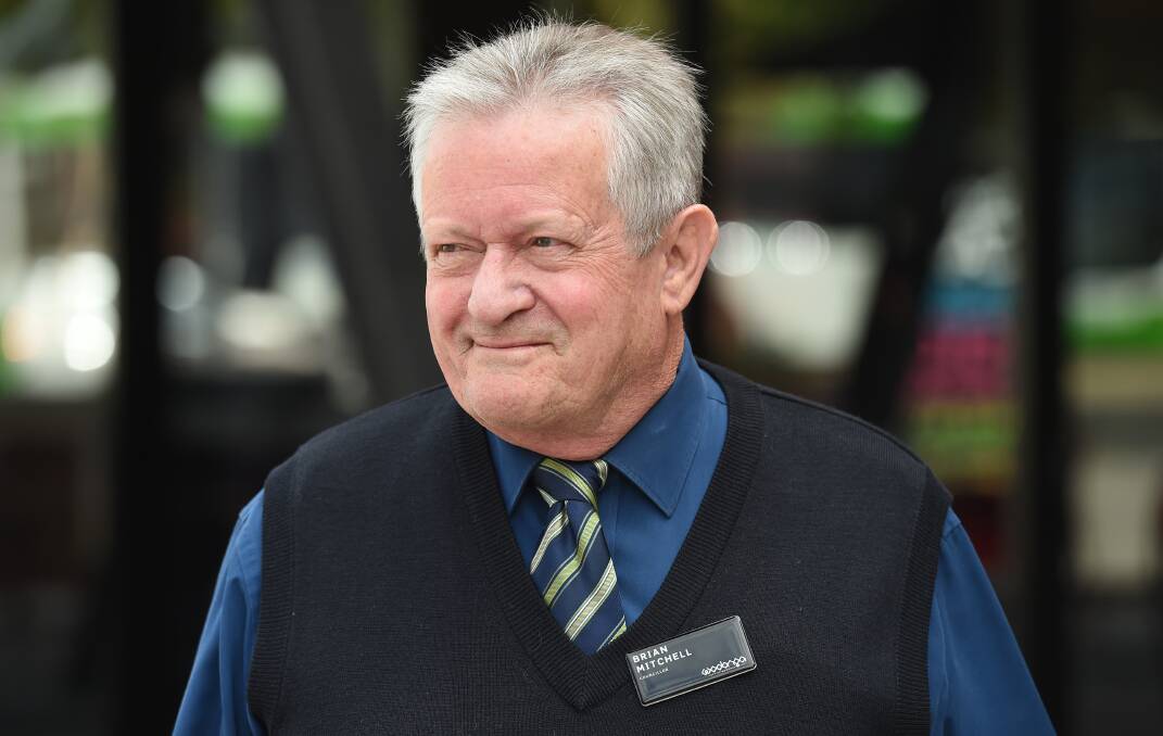 Second-in-command: Brian Mitchell is the new deputy mayor of Wodonga after being elected to the position unopposed following Kat Bennett stepping down from the job.
