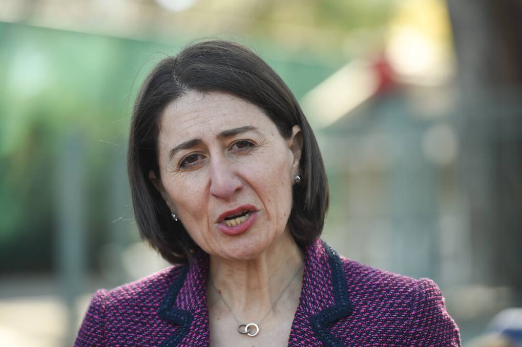 Thank you: NSW Premier Gladys Berejiklian has praised border communities for their patience in adapting to the blocking of the state's border with Victoria.