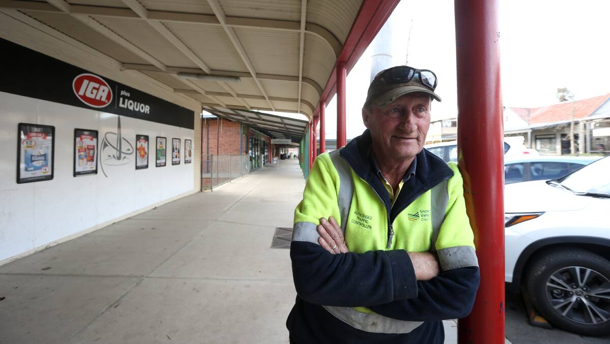 Local focus: Barry Lecerf says the demerger of Tumbarumba from Snowy Valleys council is his biggest concern when it comes to assessing his vote in the Eden-Monaro by-election being held this weekend. Picture: JAMES WILTSHIRE