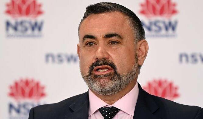 NSW Deputy Premier John Barilaro is doing daily regional media hook-ups.