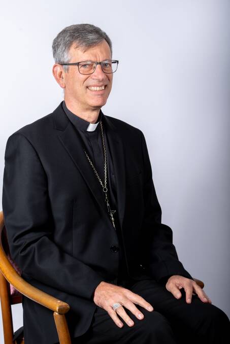 Set to be installed: Mark Edwards has been appointed the new Bishop of Wagga and will lead Catholics from Tocumwal to Tumbarumba. 