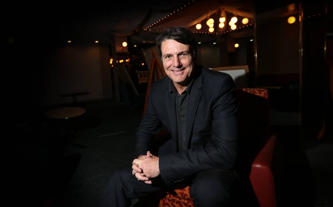 Sharing his knowledge: AFL premiership coach Paul Roos at the Albury Tigers' luncheon at the SS&A Club on Friday. Picture: JAMES WILTSHIRE 
