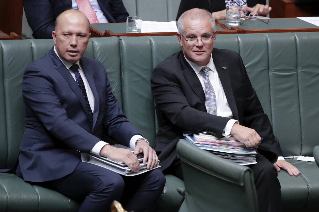 Questions to answer: Peter Dutton and Scott Morrison have shown a lack of regard and commitment in relation to the role of the media and whistleblowers in the reporting of government decisions and policies. 