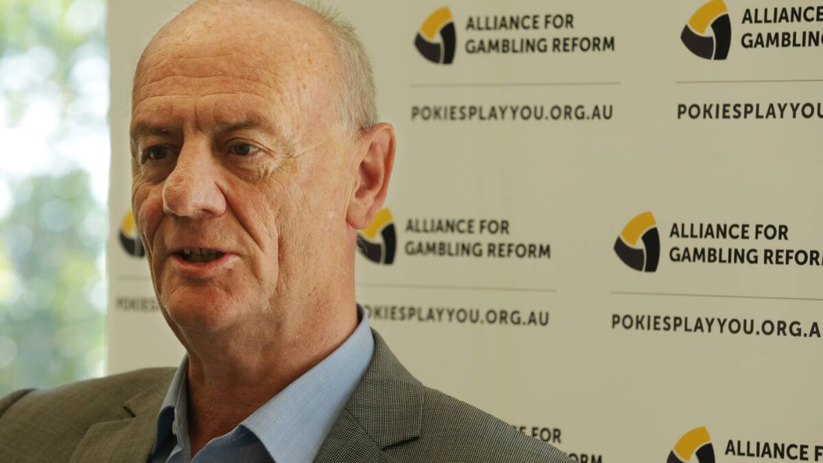 Need to do more: Anti-gambling crusader Tim Costello says the NSW government is not undertaking enough measures to address the impact of pokies' spending.