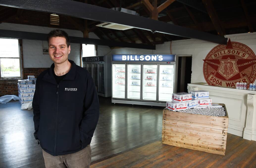 Off tap: Billson's Brewery owner Nathan Cowan is thrilled Indigo Council has given the nod to his expansion plans for the historic drinks business. 