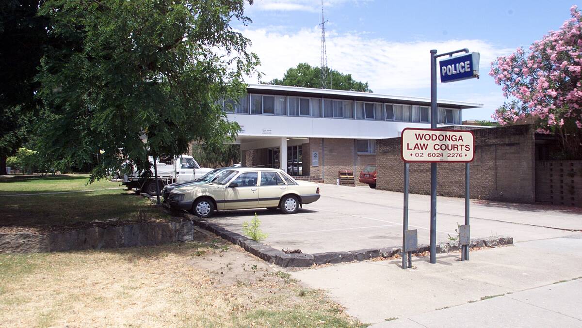 Way it was: The former police station and court house pictured in 2000 next to Richardson Park.