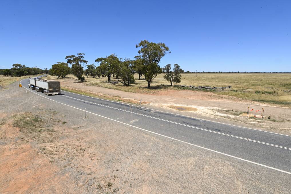 Bad spot: Federation Way south of Daysdale where work will be done. Pictures: MARK JESSER