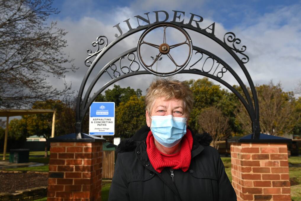Good job: Jindera councillor Jenny O'Neill is pleased with her town's response to the COVID exposure.