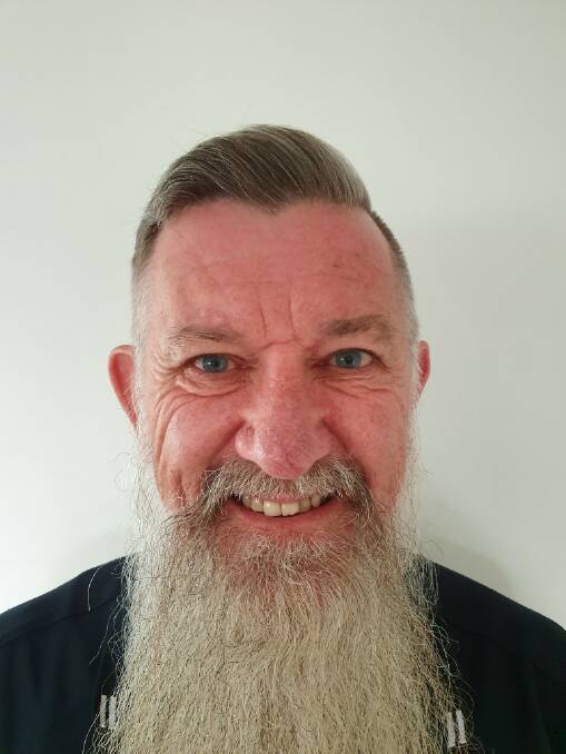 Contender: Former policeman Rick Del Monte who retired to Wodonga after having married local Jane Elkington. He is running for council because he wants to be more involved in the community.