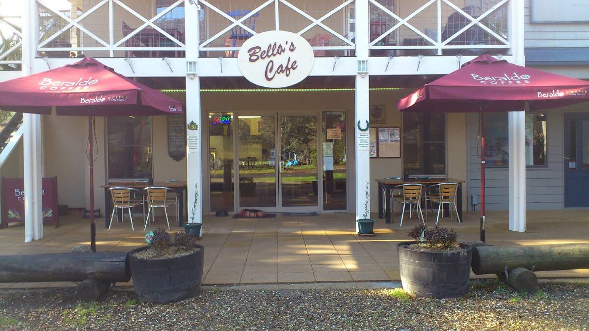 Suffering: Bella's Cafe at Harrietville is one of many tourist-dependent businesses that has suffered a big downturn in sales due to bushfires prompting visitors to stay away. Picture: FACEBOOK