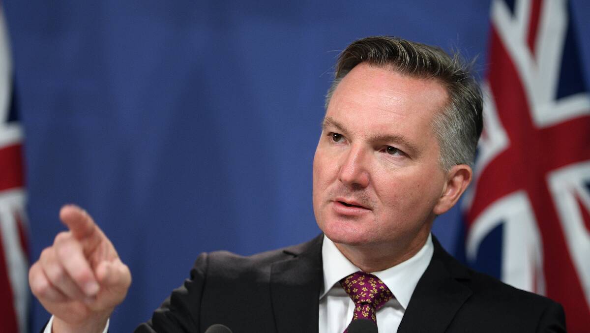 Pointing the finger: Shadow Treasurer Chris Bowen says concessions on franking credits are distorting the budget and money lost through the policy should be recouped for spending on services.