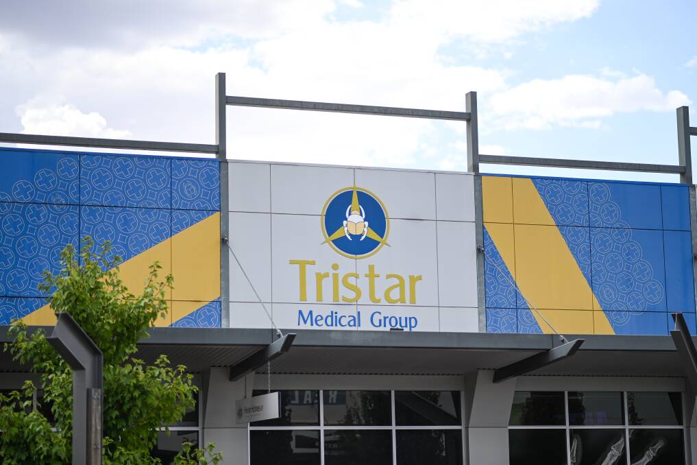 High hopes: The Wodonga clinic in High Street is considered to be one of the most enticing sites for those buying Tristar's distressed assets. Picture: MARK JESSER
