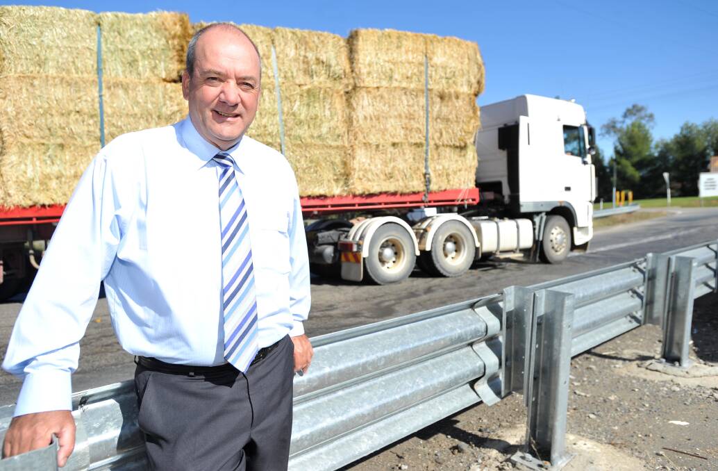 Under a cloud: Former Wagga MP Daryl Maguire has testified to an ICAC investigation into his behaviour in relation to a range of companies, including one involved in hay at Leeton.