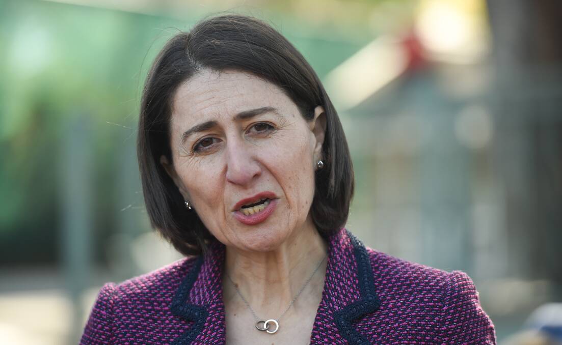 Everyone's got an opinion: NSW Premier Gladys Berejiklian is unfussed by criticism directed at her by former Albury deputy mayor David Thurley.