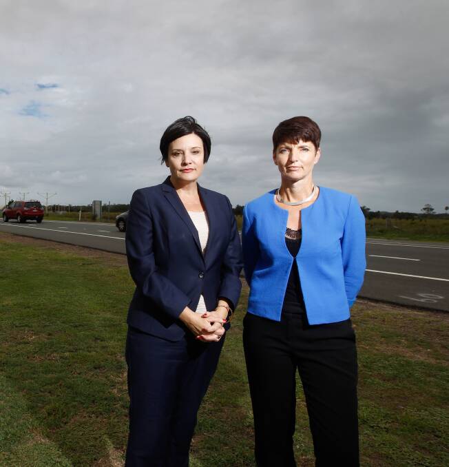 Supportive: NSW Opposition leader Jodi McKay and Labor colleague Kate Washington, who grew up in Albury, both believe the closure of the border across the Murray River is a necessary step to tackle coronavirus.