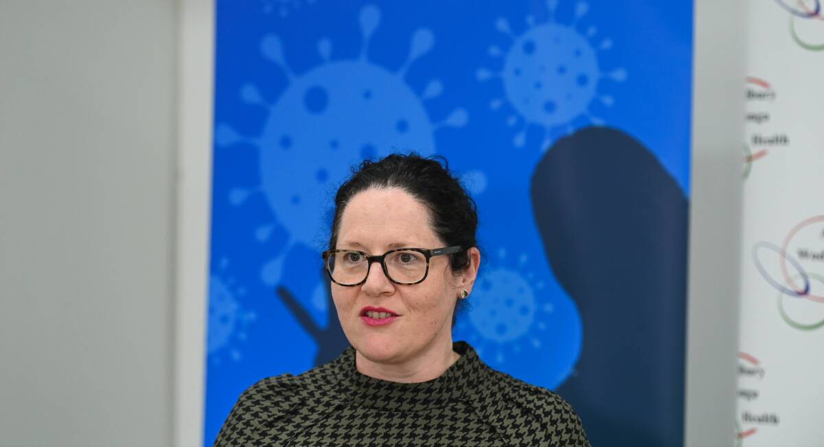 Pressure points: Albury Wodonga Health's Emma Poland has been overseeing an internal emergency at Twin Cities public hospitals. Picture: MARK JESSER