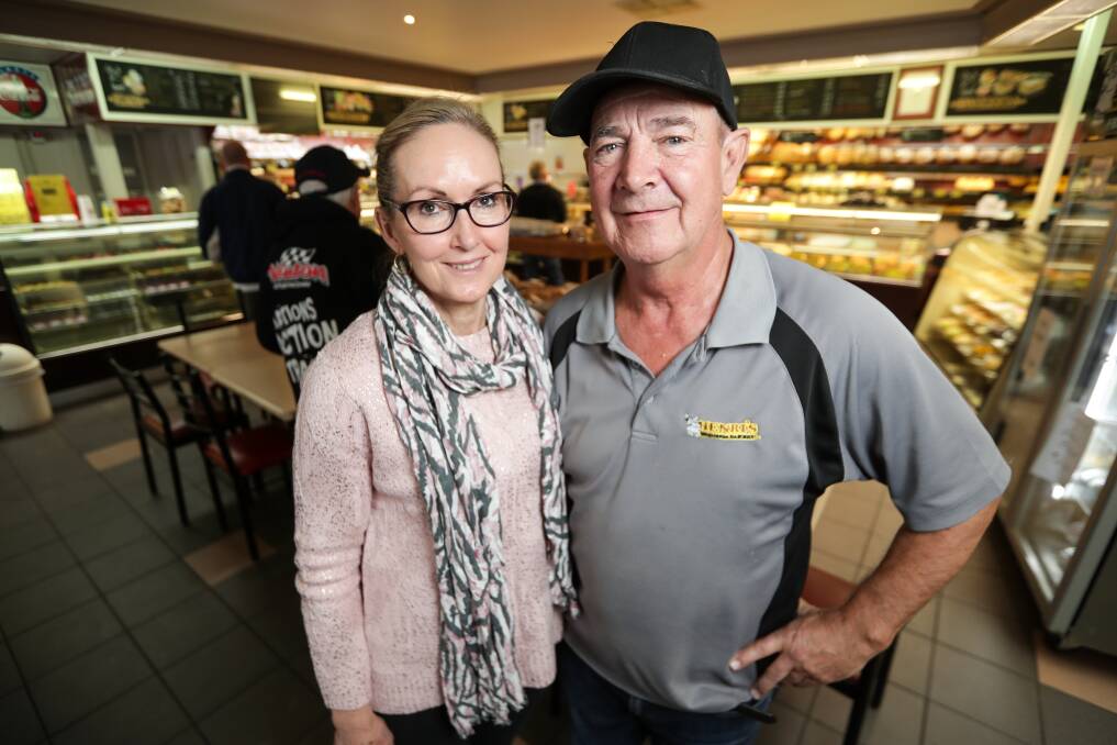 More than a baker's dozen: Donna and Ian Shirley have sold Henri's after a long period of ownership which included 50th anniversary celebrations in 2013.