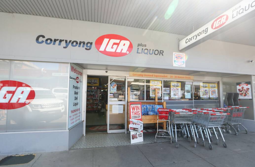 NSW customers welcome: Those living just across the Murray River from Corryong will still be able to use the Upper Murray town's supermarket after a change to a public health order. Picture: TARA TREWHELLA