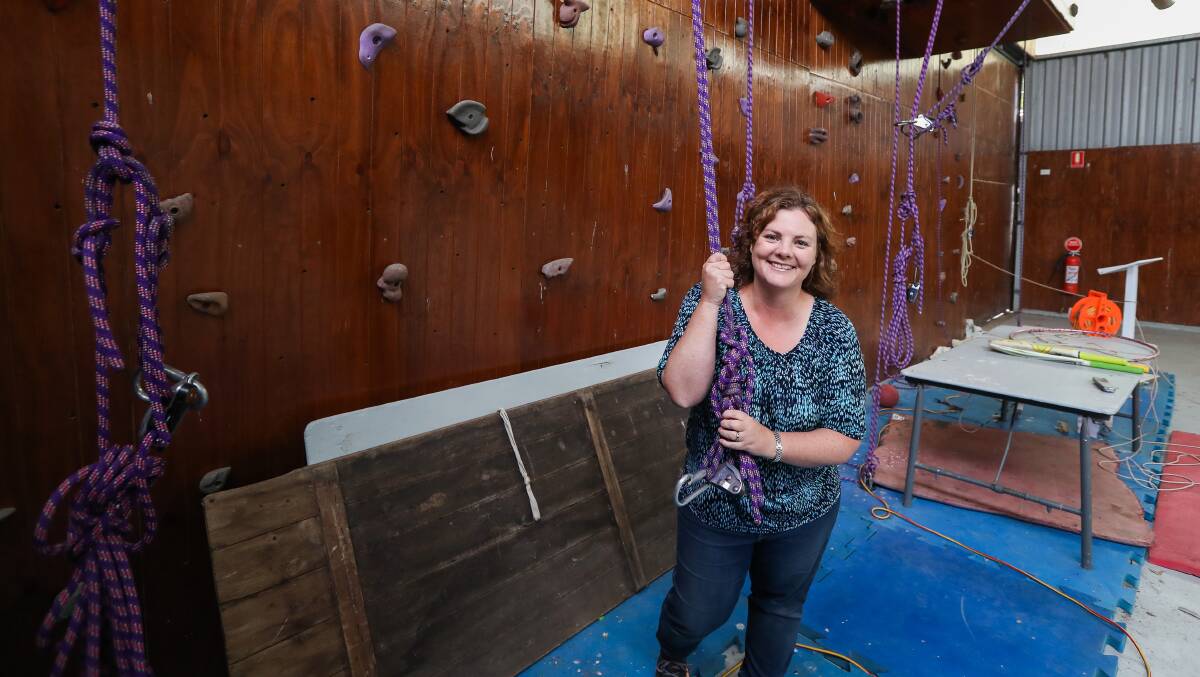 Ready to go: Snowy River Camp's Tanya McErlain is keen for students to return to her Tallangatta Valley resort which has had no school visitors because of COVID. "It would be nice to hear the flying fox swinging again," she said.