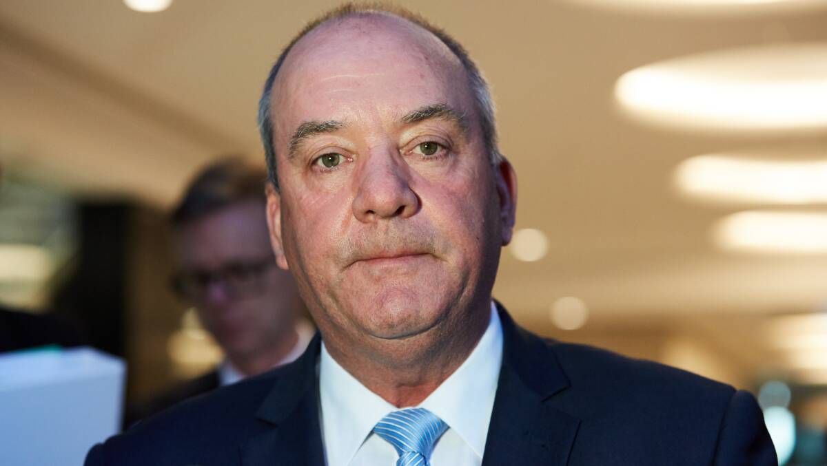 Election trigger: Former Liberal member for Wagga Daryl Maguire who has resigned after being caught up in a corruption investigation.