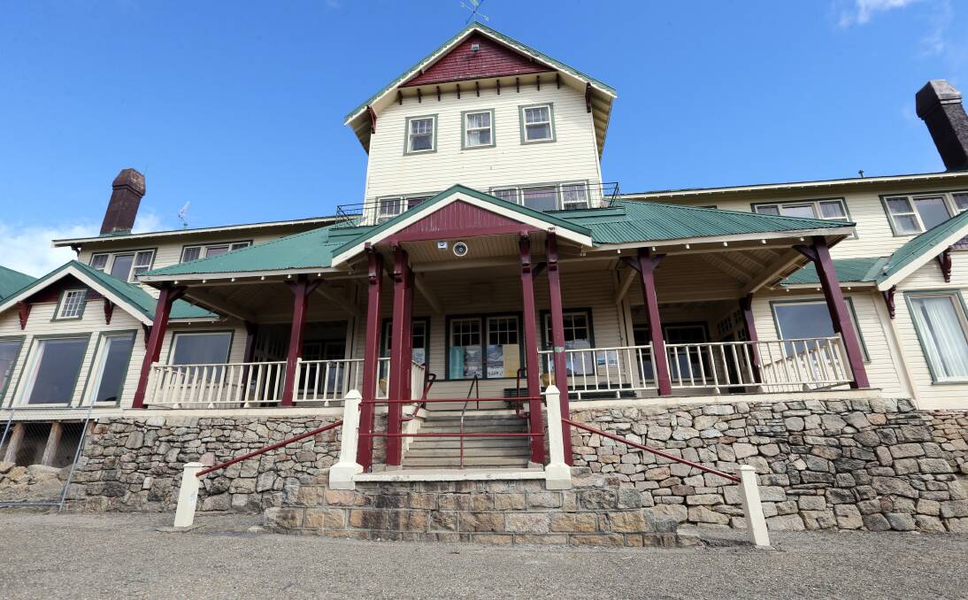 Saved: The Mount Buffalo Chalet will remain intact after the Victorian Government decided not to demolish any section of the landmark which was opened in 1909 but has been shut since 2007.