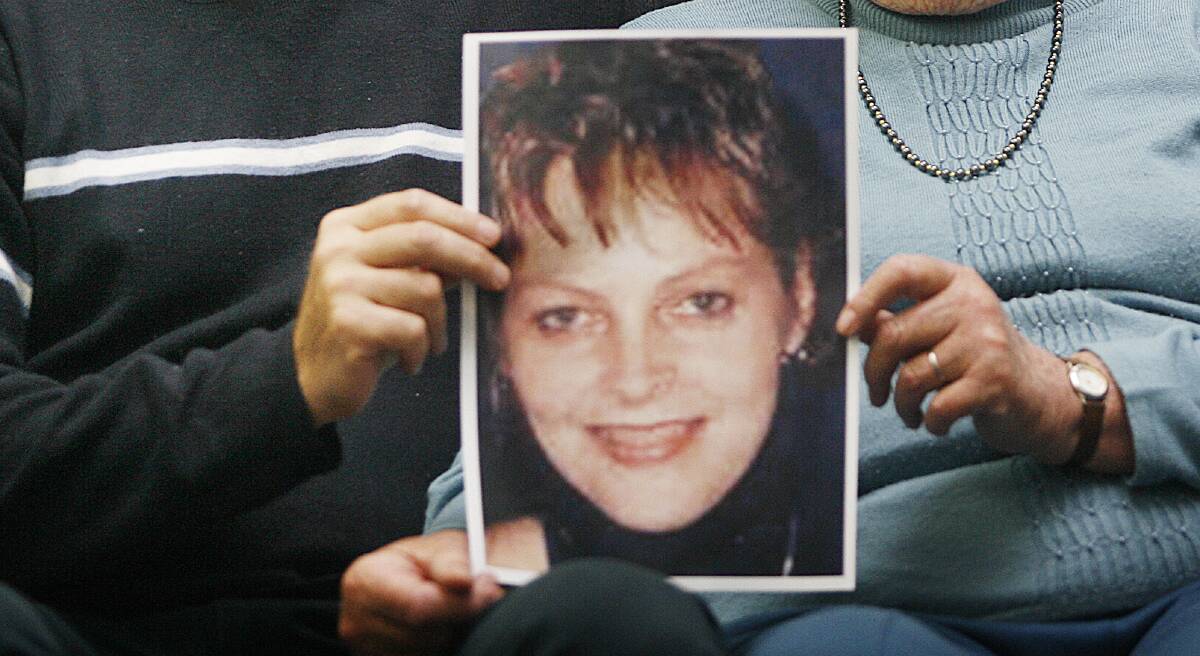 Haunting picture: The photograph of Kath Bergamin which has accompanied stories about her disappearance since it was reported in 2002.