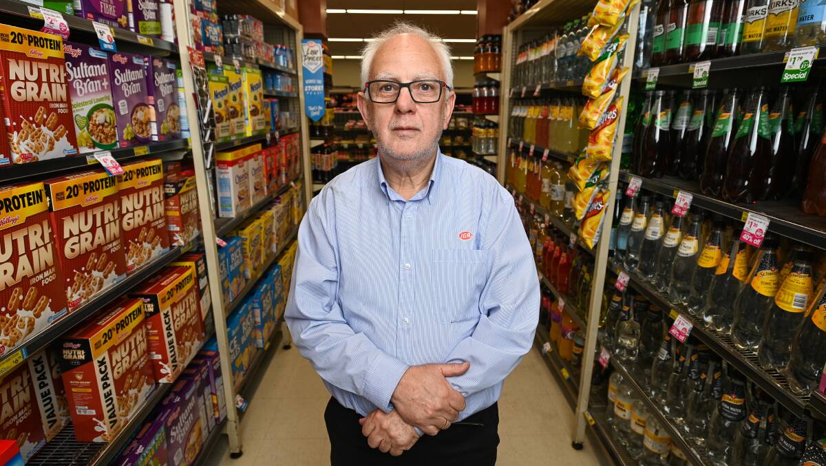 From specials to shire representative: Grocer Bob Mathews has been elected to one of three wards in Lockhart Shire.