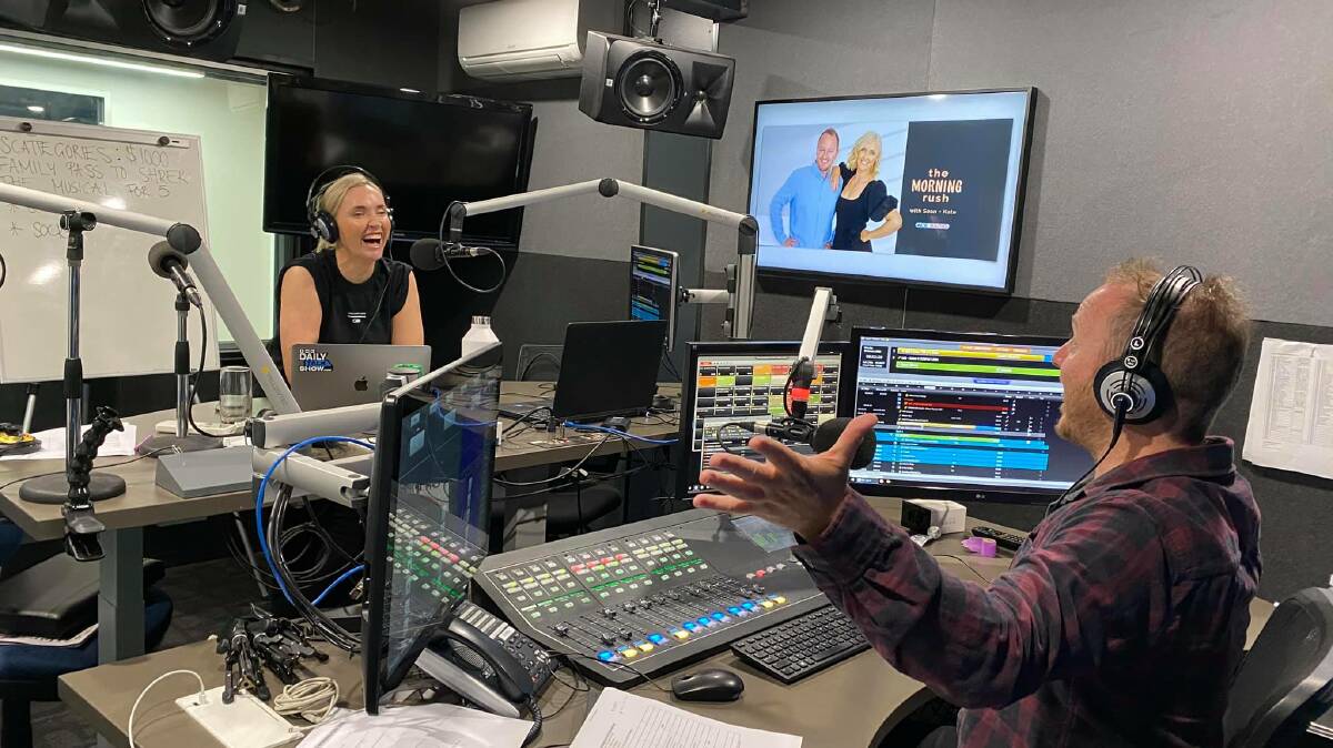 Border bound: Kate Meade and Sean Cullen who can be heard on 3NE and 2QN in North East Victoria and western Riverina will soon be filling the breakfast slot on 2AY. Picture: ACE RADIO 