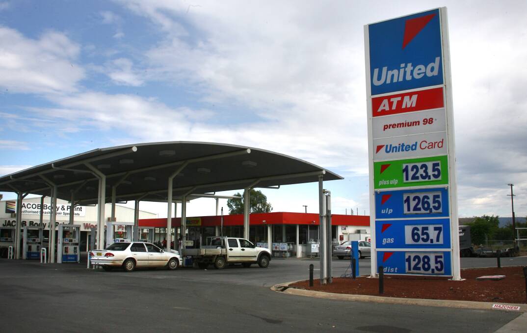New station: The existing Wodonga United petrol station in Melrose Drive will be joined next year by another on the western edge of the city close to the Hume Freeway. 