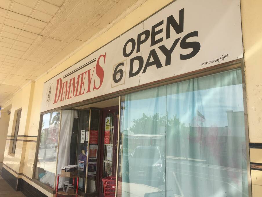 Cloudy future: Dimmeys at Corowa is no longer closing, but still faces an uncertain future in the long term. 