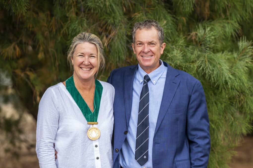 Fresh team: Edward River mayor Peta Betts and deputy mayor Paul Fellows after their election to the council's top representative jobs on Tuesday. Picture: THE ART OF ZOWIE PHOTOGRAPHY