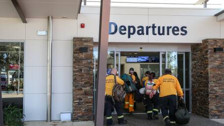 Don't depart: A consultant recommends Albury Council retain control of its airport which is used for fire service aviation as well as passenger flights.