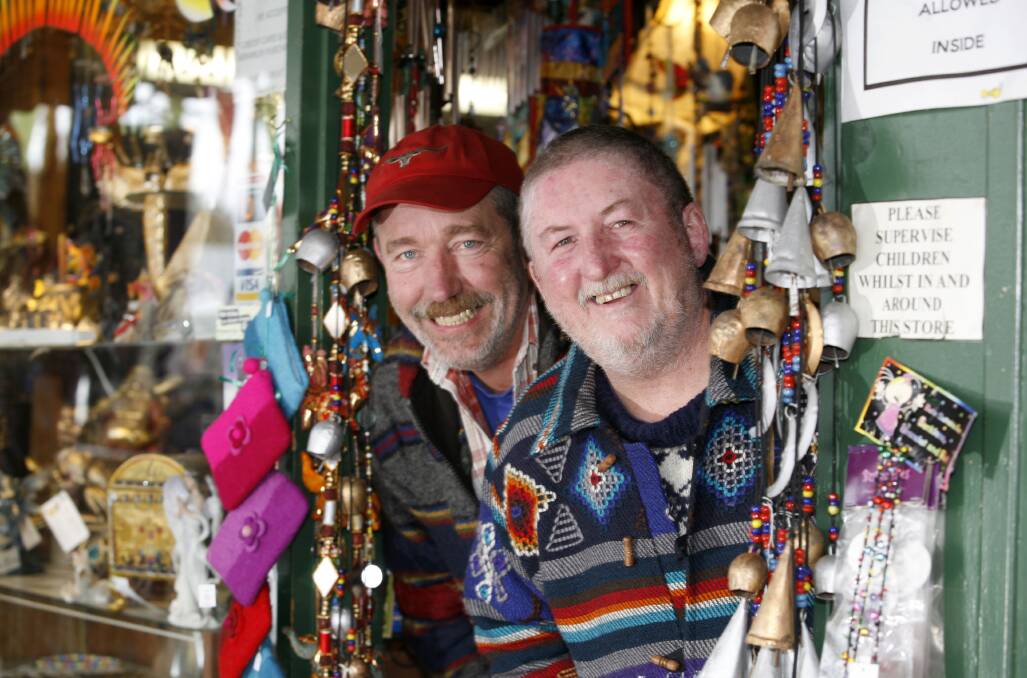 Legacy: Gary Hayward and Andy Stevens at their Yackandandah shop which will continue to operate.