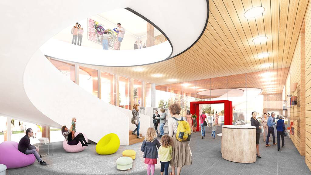 Library to be standout building: Wodonga mayor