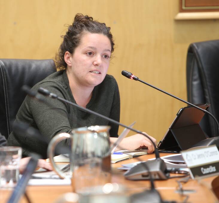 No comment: Sophie Price is declining to answer questions about an emergency case that has left Ambulance Victoria chiefs unable to find details of the matter. Picture: SHANA MORGAN