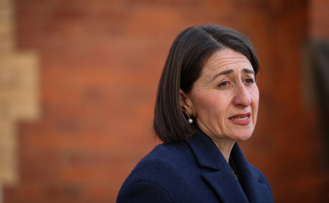 Big secret: Gladys Berejiklian said she had not revealed her relationship with Daryl Maguire to close friends and family.