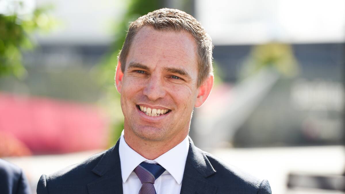 Waiting in the wings: Liberal Party candidate Steve Martin is the only confirmed Coalition contender for Indi with the Nationals yet to finalise a runner.