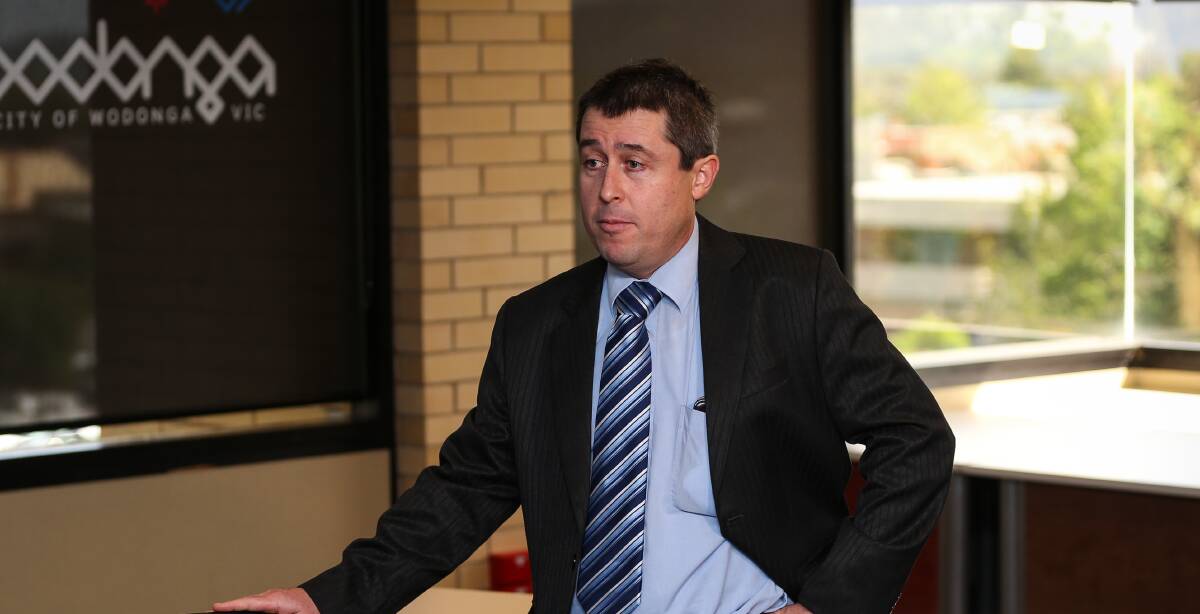 Caught off guard: Tim Quilty says new councillors were blindsided by the decision to have a two-year mayoral term in Wodonga.