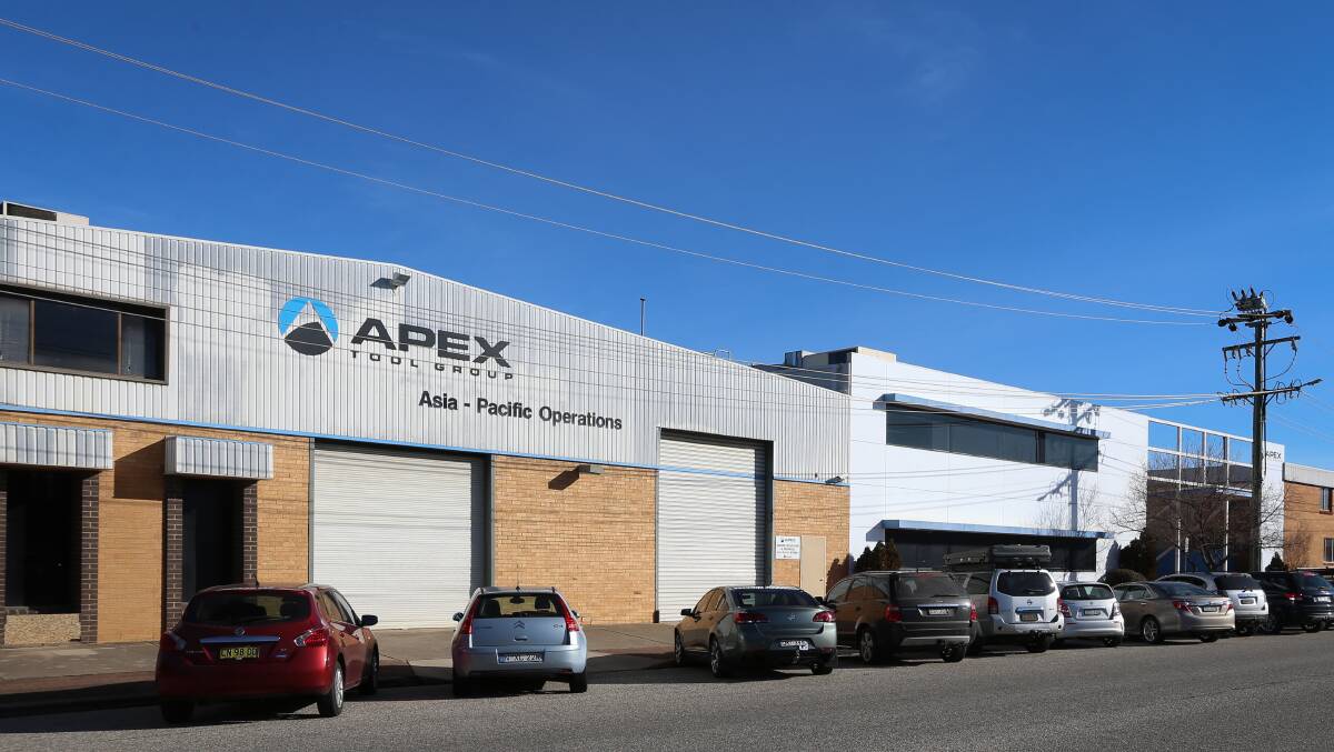Wrenching decision: Tools will no longer be made at this South Albury factory from next year with the Apex group deciding to shutdown the plant after decades of operating. Picture: JAMES WILTSHIRE
