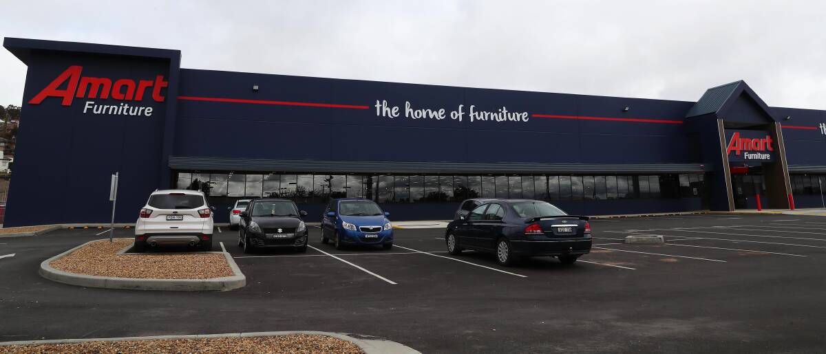 On the way: Amart Furniture is bound for Albury. This is the chain's Wagga store, which has a look similar to how the former Bunnings in Young Street will appear once its livery changes. Picture: DAILY ADVERTISER  