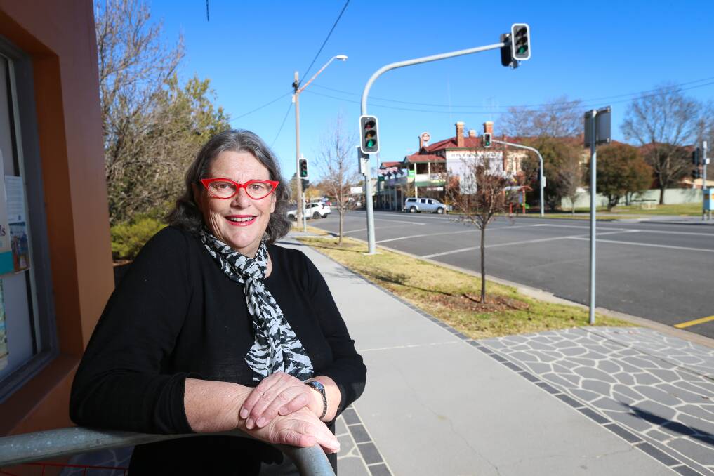 Welcome relief: Greater Hume mayor Heather Wilton was pleased to learn her council would get drought cash. 