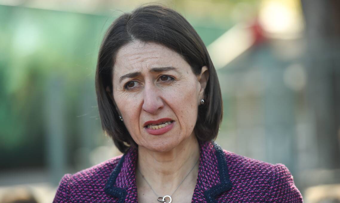 In positive frame of mind: NSW Premier Gladys Berejiklian believes the state may have turned the corner and COVID numbers may be dropping on a continual basis.