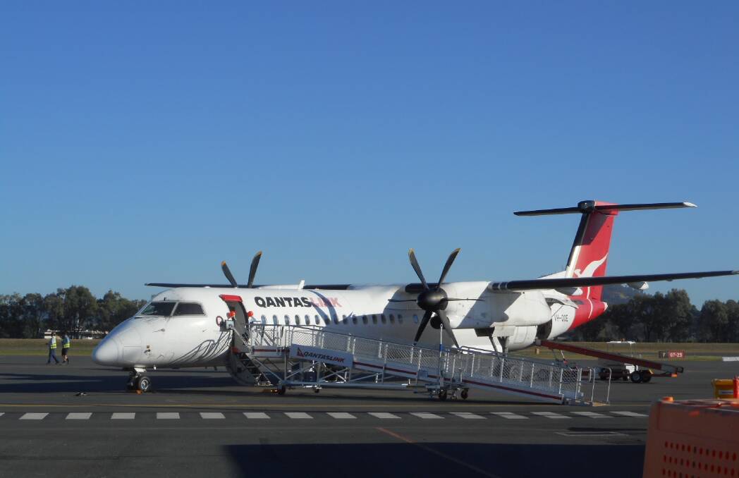 Unfare deal: Albury councillor Murray King is unimpressed that flights to Albury airport will not be subsidised under a tourism package announced by the federal government.