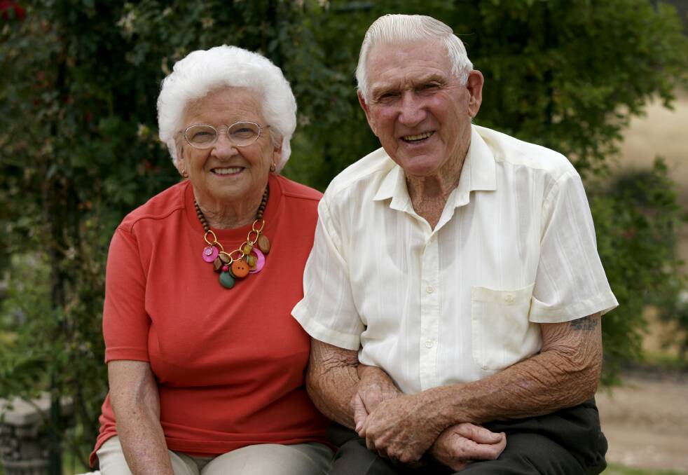 Flashback: Elaine Vincent and husband Des in 2009 when they celebrated their 60th wedding anniversary.