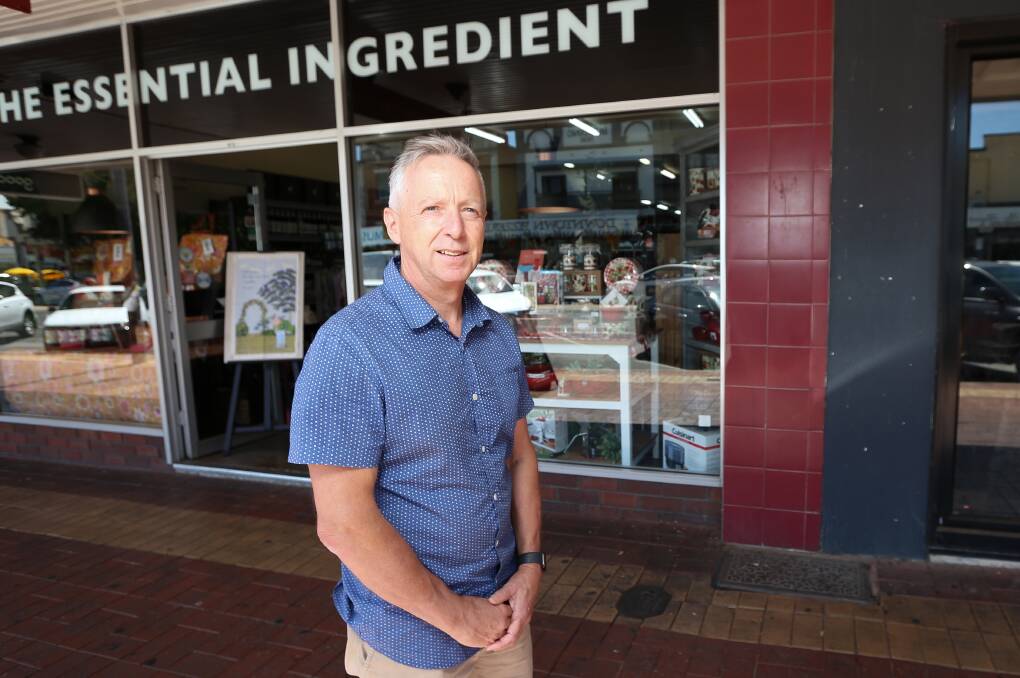 Concerned: Albury business leader Barry Young is worried that some traders may not return to operations following the lockdown ending.