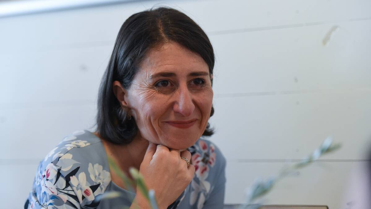 Ready for feedback: NSW Premier Gladys Berejiklian will learn about the impact of her government's border closure when she visits Albury on Tuesday.
