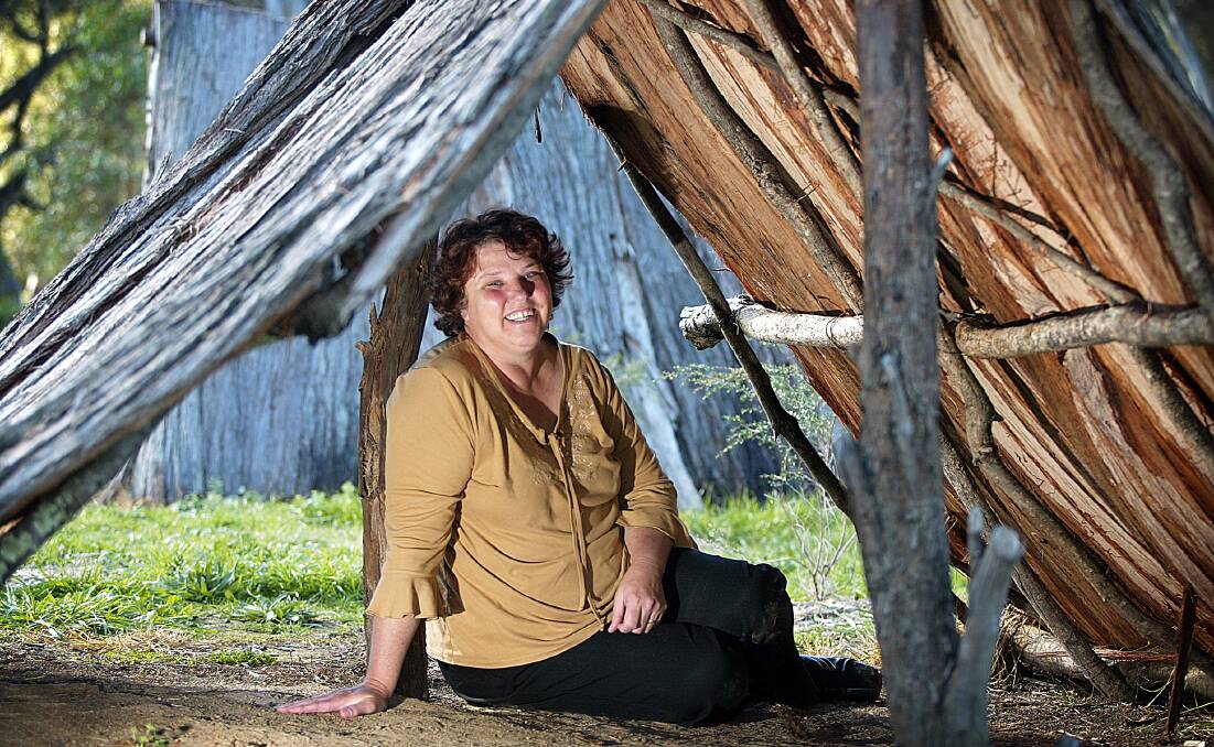 Flashback: Liz Heta pictured at Wonga Wetlands in 2005. She welcomes greater promotion of the early history of Albury.