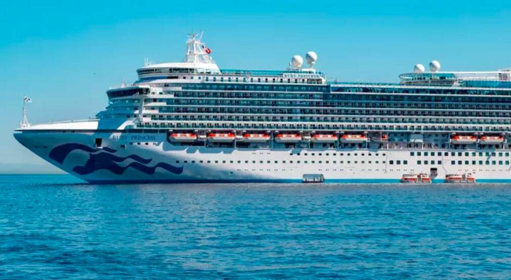 Ill-fated: The Ruby Princess which has been linked to multiple coronavirus deaths. Picture: CRUISECRITIC.COM