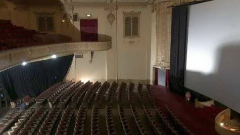Changes coming: The ground level of the auditorium will have much of its seating removed under a rejig of the original theatre at the cinema centre.